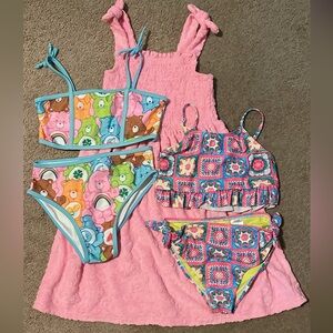 Girls size 6 swim bundle.